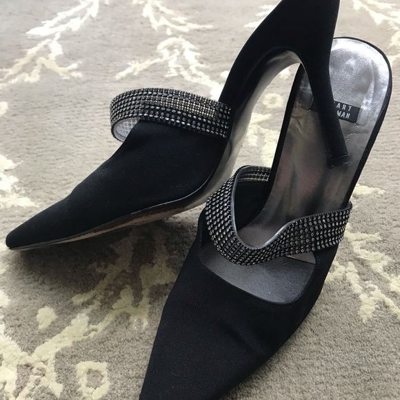 Stuart Weitzman black elegance shoes - Picture 4 of 7